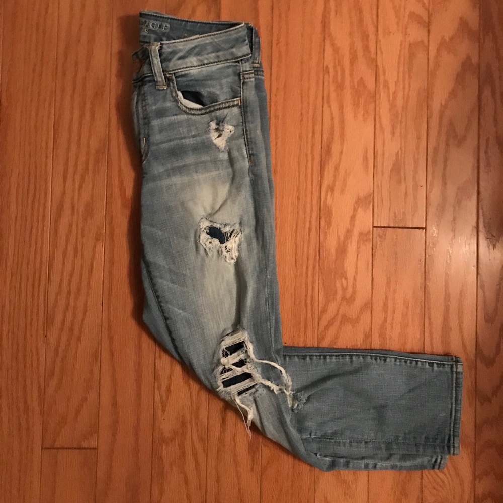 American Eagle Hi-Rise Super Stretch Crop Jeggings